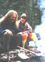 Campers by the fire - link