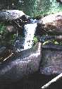 a small fall above bridal veil