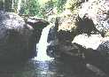 another small fall above bridal veil