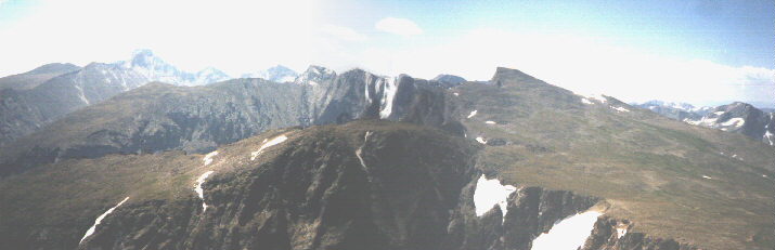 wide angle view of tundra